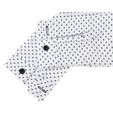 Boys Cotton Patterned Suspender Pant Set