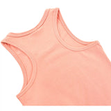 Girls' Soft Solid Cotton Blend Racerback Tank Top