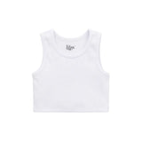 Girls 2-Pack Basic Cropped Tank Top
