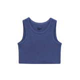 Girls 2-Pack Basic Cropped Tank Top