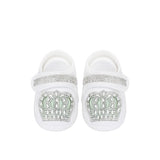 Newborn Baby 4-Piece Cotton Jeweled Layette Gift Set