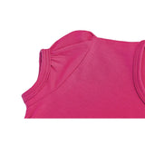 Baby Cotton Basic Puff Sleeve Solid T-Shirt
