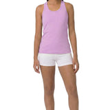 Girls' Soft Solid Cotton Blend Racerback Tank Top