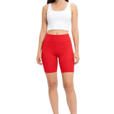Lilax Girls High Waist Biker Shorts — Premium Soft 4-Way Stretch Yoga & Dance Athletic Shorts
