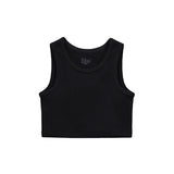 Girls 2-Pack Basic Cropped Tank Top