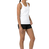 Girls' Soft Solid Cotton Blend Racerback Tank Top
