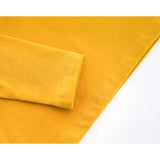 Lilax Girls' Basic Long Sleeve Round Neck Cotton T-Shirt