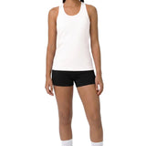 Girls' Soft Solid Cotton Blend Racerback Tank Top