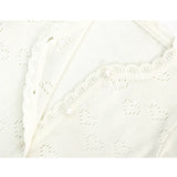 Baby Heart Detailed Knit Cardigan