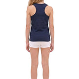 Girls' Soft Solid Cotton Blend Racerback Tank Top