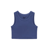 Girls 2-Pack Basic Cropped Tank Top