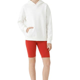 Girls' Soft Stretch Bike Shorts | Elastic Waist | Cotton Blend | Toddler & Kids Sizes 2T–12Y