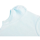 Baby Cotton Puff Sleeve Basic Crewneck T-Shirt