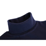 Girls' Basic Long Sleeve Turtleneck Cotton T-Shirt