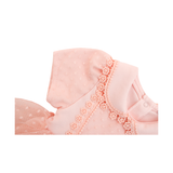 Christening Baptism Dress, Baby Girls' Lace Floral Embroidered Dress