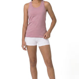 Girls' Soft Solid Cotton Blend Racerback Tank Top