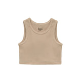 Girls 2-Pack Basic Cropped Tank Top