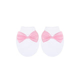 Baby Girl Newborn 4-Piece Cotton Jeweled Layette Set