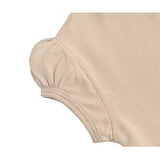 Girls' Basic Cotton T-Shirt  Short Puff Sleeve Crewneck / Toddler