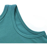 Girls' Soft Solid Cotton Blend Racerback Tank Top / 8 to 10 Years