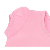 Baby Girls' Basic T-Shirt Short Sleeve Crewneck Tee