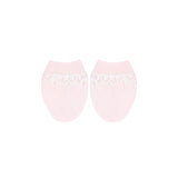 Newborn Baby 3-Piece Cotton Jeweled Layette Set