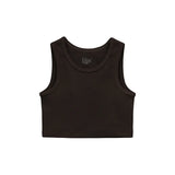 Girls 2-Pack Basic Cropped Tank Top