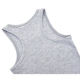 Girls' Soft Solid Cotton Blend Racerback Tank Top / 8 to 10 Years
