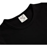 Girls' Basic Cotton T-Shirt  Short Puff Sleeve Crewneck / Toddler