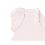 Baby Cotton Puff Sleeve Basic Crewneck T-Shirt