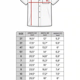 Boys' Button Down Shirt Solid Short Sleeve Classic Solid Oxford Dress Shirt