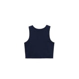 Girls' Double Lined Sleeveless Basic Crop Tank Top