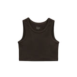 Girls 2-Pack Basic Cropped Tank Top