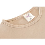 Little Girls Cotton Long Sleeve Basic Crewneck T-Shirt