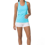 Girls' Soft Solid Cotton Blend Racerback Tank Top