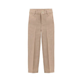 Boys Formal Suit 4 Piece Vest, Pants and Tie Dresswear Suit Set