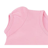 Baby Cotton Puff Sleeve Basic Crewneck T-Shirt
