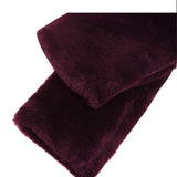 Girls Faux Fur Shrug Jacket Tied Ribbon Cozy Bolero
