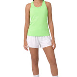 Girls' Soft Solid Cotton Blend Racerback Tank Top