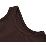 Little Girls Cotton Basic Racerback Tanktop