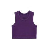 Girls 2-Pack Basic Cropped Tank Top