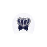Newborn 4-Piece Jeweled Crown Layette Set