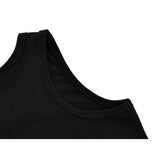 Girls' Soft Solid Cotton Blend Racerback Tank Top