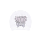 Newborn Baby 4-Piece Cotton Jeweled Layette Set