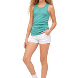 Girls' Soft Solid Cotton Blend Racerback Tank Top