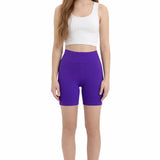 Lilax Girls High Waist Biker Shorts — Premium Soft 4-Way Stretch Yoga & Dance Athletic Shorts