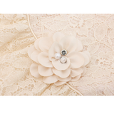 Baby Vintage White Lace Christening Dress Set