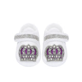 Newborn Baby 4-Piece Cotton Jeweled Layette Gift Set