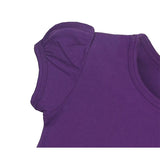 Baby Cotton Puff Sleeve Basic Crewneck T-Shirt