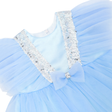 Baby Sequined Tulle Party Dress Set